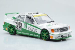 Mercedes 190E 2.5-16 W201 EVO 2 Debis #88 B. Schneider Team Zackspeed DTM 1991 Minichamps 1:18 155913688 Метал — снимка 4 от 6