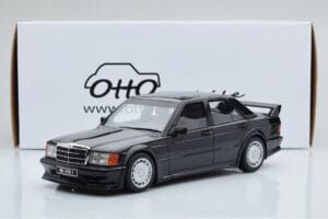 Mercedes 190E W201 2.5-16 Evo I Черен Otto 1:18 OT151 Смола — снимка 6 от 6