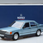 Mercedes 190E W201 Светлосин Norev 1:18 - image 7 of 7