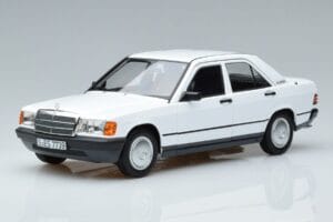 Mercedes 190 E W201 Бял Norev 1:18 183820 Метал
