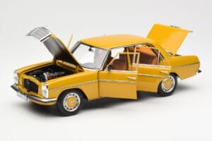 Mercedes 200/8 W115 Sahara Жълт Norev 1:18 183771 Метал — снимка 2 от 8