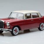 Mercedes 200 W110 Червен Norev 1:18