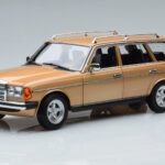 Mercedes 200T S123 AMG Package Бежово Norev 1:18