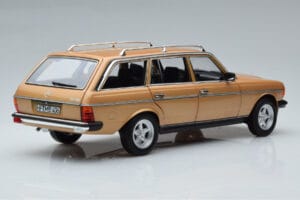 Mercedes 200T S123 AMG Package Бежово Norev 1:18 183739 Метал — снимка 3 от 9