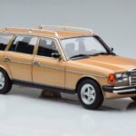 Mercedes 200T S123 AMG Package Бежово Norev 1:18 - image 6 of 9