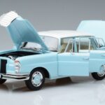 Mercedes 220 S W111 Син Norev 1:18 183920 Метал - image 2 of 7