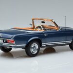 Mercedes 230 SL W113 Pagoda Син Лимитирана Серия Norev 1:18 183767 Метал - image 3 of 8