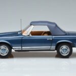 Mercedes 230 SL W113 Pagoda Син Лимитирана Серия Norev 1:18 183767 Метал - image 4 of 8