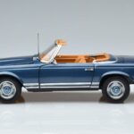 Mercedes 230 SL W113 Pagoda Син Лимитирана Серия Norev 1:18 183767 Метал - image 5 of 8