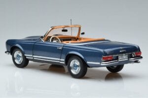 Mercedes 230 SL W113 Pagoda Син Лимитирана Серия Norev 1:18 183767 Метал — снимка 7 от 8