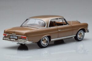 Mercedes 250 SE Coupe W111 Златен Металик Norev 1:18 183759 Метал — снимка 3 от 7