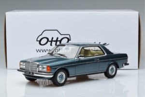 Mercedes 280 CE C123 Синьо Otto 1:18 OT627 Смола — снимка 6 от 6