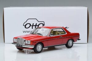 Mercedes 280 CE C123 Червен Otto 1:18 OT145 Смола — снимка 6 от 6