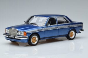 Mercedes 280 E AMG W123 Синьо Otto 1:18 OT221 Смола