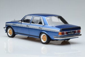 Mercedes 280 E AMG W123 Синьо Otto 1:18 OT221 Смола — снимка 5 от 6