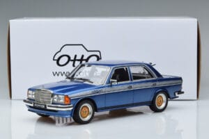 Mercedes 280 E AMG W123 Синьо Otto 1:18 OT221 Смола — снимка 6 от 6