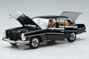 Mercedes 280 SE W108 Черен Norev 1:18 183762 Метал — снимка 2 от 7