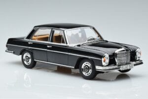 Mercedes 280 SE W108 Черен Norev 1:18 183762 Метал — снимка 5 от 7