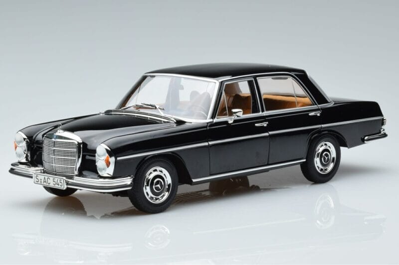 Mercedes 280 SE W108 Черен Norev 1:18 183762 Метал