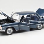 Mercedes 280 SE W108 Тъмносин Металик Norev 1:18 - image 2 of 8