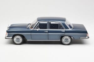 Mercedes 280 SE W108 Тъмносин Металик Norev 1:18 183534 Метал — снимка 4 от 8
