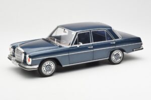 Mercedes 280 SE W108 Тъмносин Металик Norev 1:18