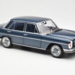Mercedes 280 SE W108 Тъмносин Металик Norev 1:18 - image 6 of 8
