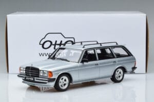 Mercedes 280 TE AMG S123 Сребрист Otto 1:18 OT246 Смола — снимка 6 от 6