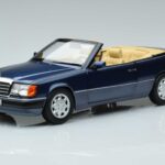 Mercedes 300 CE-24 A124 Кабриолет Nautical Син Лимитирана Серия Norev 1:18 183879 Метал