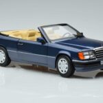 Mercedes 300 CE-24 A124 Кабриолет Nautical Син Лимитирана Серия Norev 1:18 183879 Метал - image 5 of 7