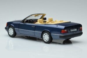 Mercedes 300 CE-24 A124 Кабриолет Nautical Син Лимитирана Серия Norev 1:18 183879 Метал — снимка 6 от 7