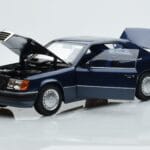 Mercedes 300 CE-24 C124 Coupe Nautical Син Лимитирана Серия Norev 1:18 183882 Метал - image 2 of 7