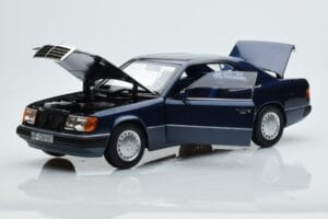 Mercedes 300 CE-24 C124 Coupe Nautical Син Лимитирана Серия Norev 1:18 183882 Метал — снимка 2 от 7