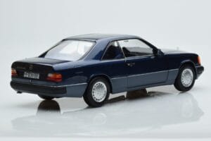 Mercedes 300 CE-24 C124 Coupe Nautical Син Лимитирана Серия Norev 1:18 183882 Метал — снимка 3 от 7