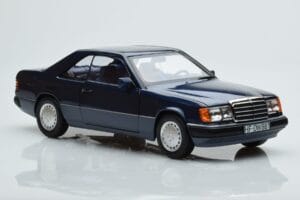 Mercedes 300 CE-24 C124 Coupe Nautical Син Лимитирана Серия Norev 1:18 183882 Метал — снимка 5 от 7