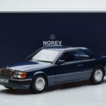 Mercedes 300 CE-24 C124 Coupe Nautical Син Лимитирана Серия Norev 1:18 183882 Метал - image 7 of 7