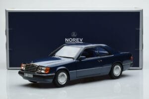 Mercedes 300 CE-24 C124 Coupe Nautical Син Лимитирана Серия Norev 1:18 183882 Метал — снимка 7 от 7