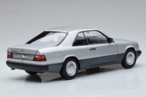 Mercedes 300 CE-24 C124 Coupe Сребрист Norev 1:18 183880 Метал — снимка 3 от 7