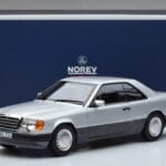 Mercedes 300 CE-24 C124 Coupe Сребрист Norev 1:18 183880 Метал - image 7 of 7