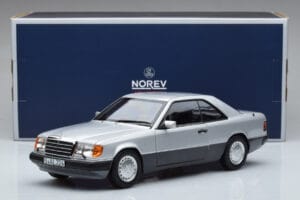 Mercedes 300 CE-24 C124 Coupe Сребрист Norev 1:18 183880 Метал — снимка 7 от 7