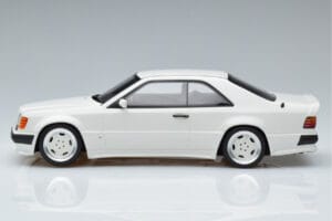 Mercedes 300 CE C124 AMG The Hammer Arctic Бял Otto 1:18 B66040639 Смола — снимка 3 от 6