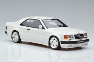Mercedes 300 CE C124 AMG The Hammer Arctic Бял Otto 1:18 B66040639 Смола — снимка 4 от 6