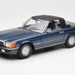 Mercedes 300 SL R107 Морско Синьо Norev 1:18