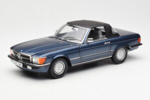 Mercedes 300 SL R107 Морско Синьо Norev 1:18