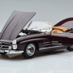 Mercedes 300 SL W198 Roadster Червен Norev 1:18 - image 2 of 8