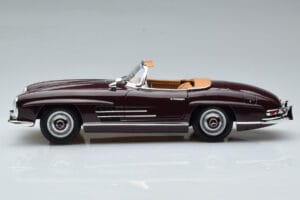 Mercedes 300 SL W198 Roadster Червен Norev 1:18 183891 Метал — снимка 5 от 8
