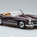 Mercedes 300 SL W198 Roadster Червен Norev 1:18 - image 6 of 8