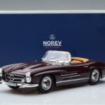 Mercedes 300 SL W198 Roadster Червен Norev 1:18 - image 8 of 8