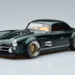 Mercedes 300 SL Speedster Hard Top By S-Klub Зелен GT Spirit 1:18