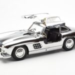 Mercedes 300 SL W198 Хром Minichamps 1:18 - image 2 of 8
